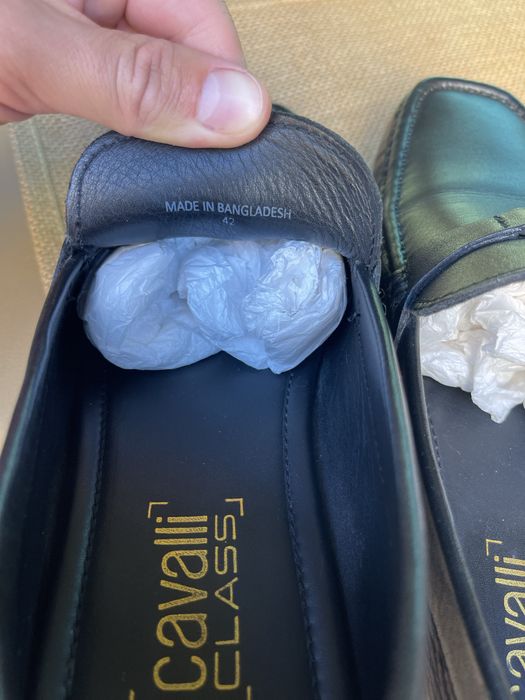 Чоловічі мокасини Cavalli Class