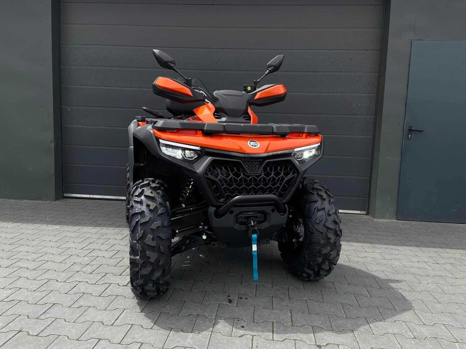 CFMOTO Z-FORCE 850 GREY T3B*PŁUG+KUFER*2024r*Vat23%*RATY*Trans150gra
