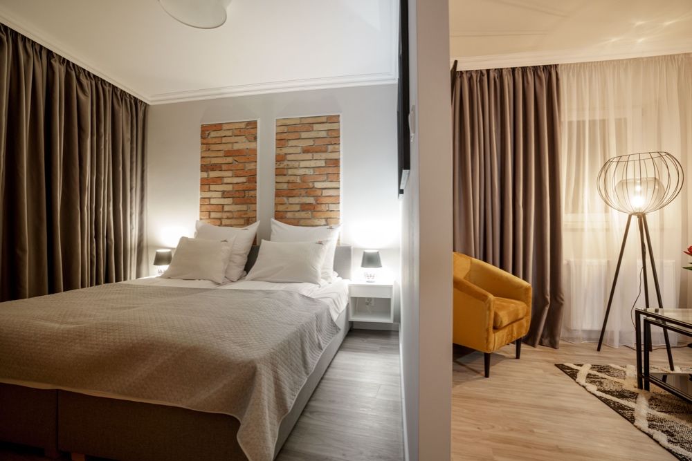 Romantyczny apartament KLIMA - pokój, 3-h, doba, dostęp bezkontaktowy