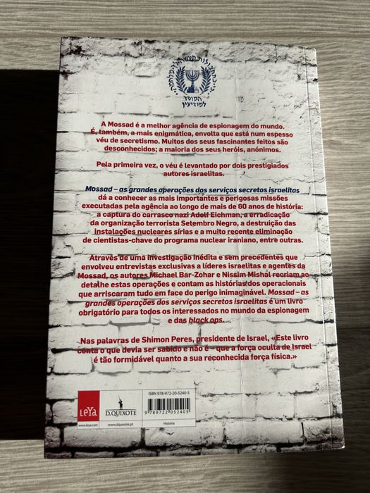 Mossad - Michael Bar-Zohar e Nissim Mishal
