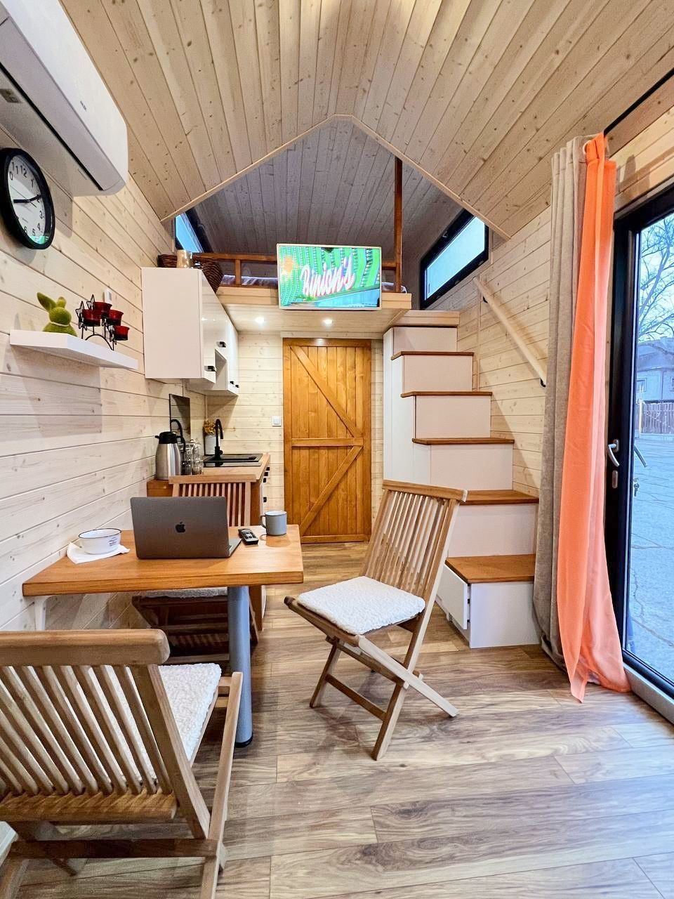 Domek mobilny Tiny House całoroczny. Rekr