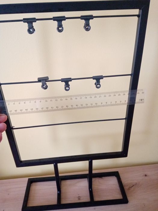 Stojak ekspozycyjny na notatki zdjęcia wysokość całości 48cm