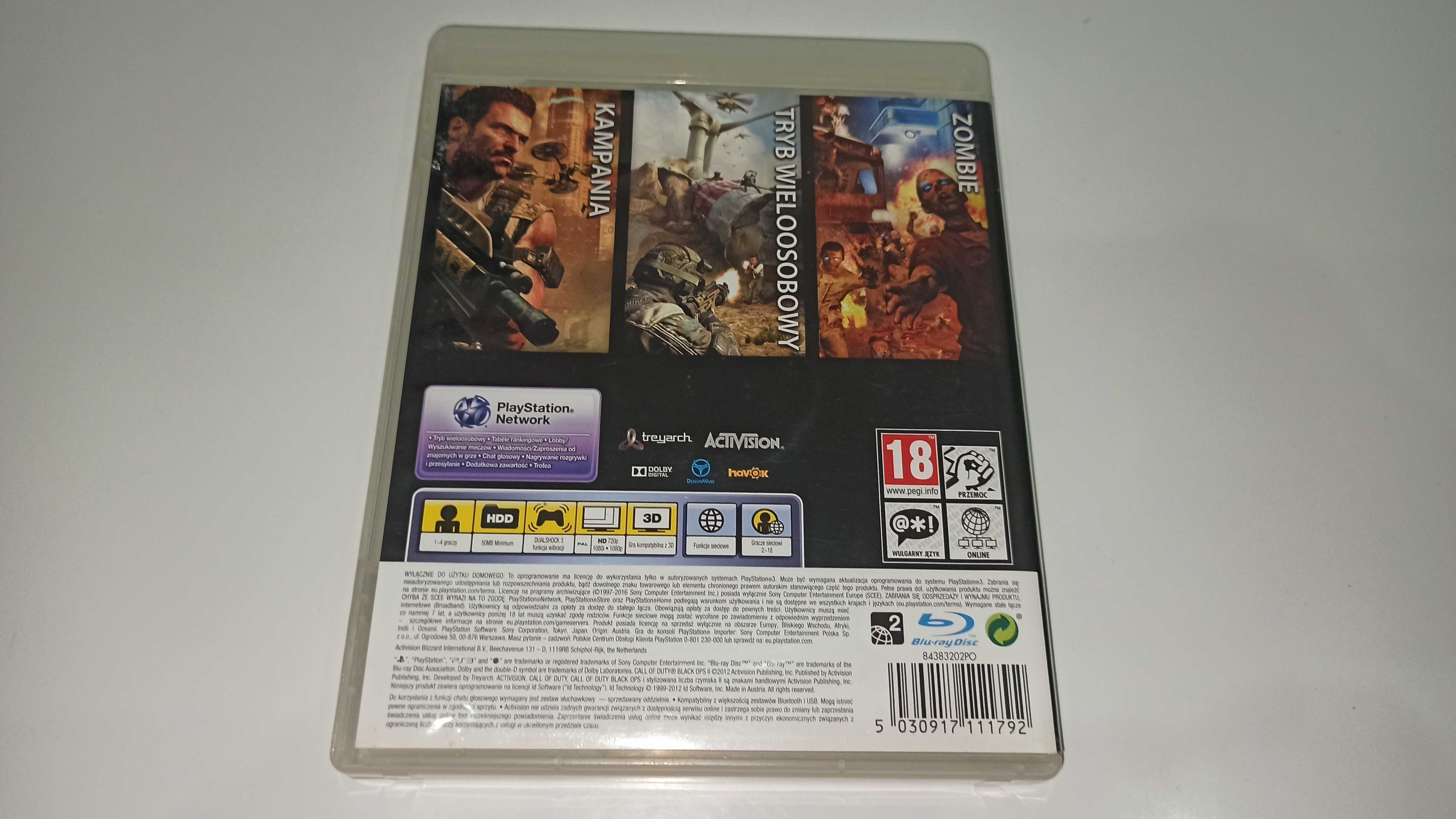 ps3 CALL OF DUTY BLACK OPS II PL po polsku, Polska okładka UNIKAT w PL
