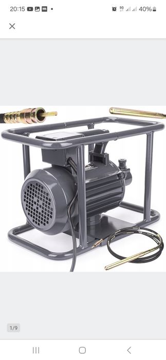 Wibrator do betonu buława, zacieraczka helikopter, listwa wibracyjna