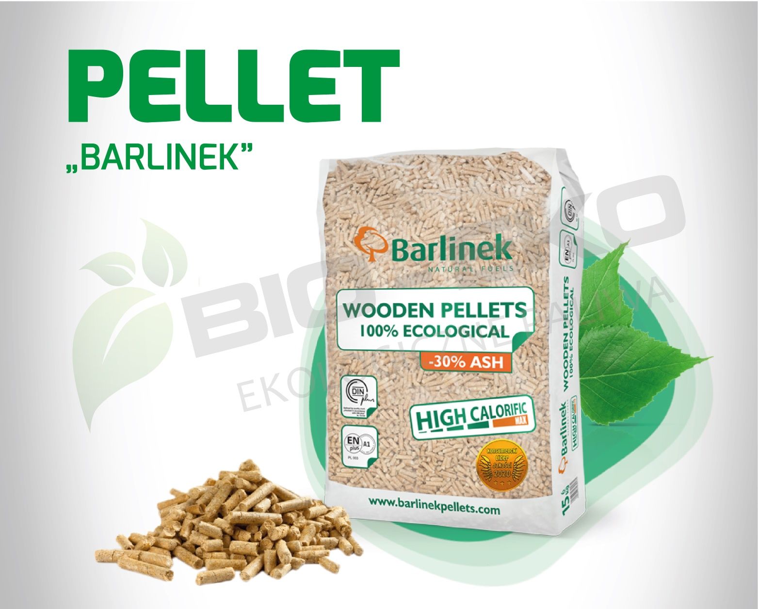 Pellet Pelet DĘBOWO-SOSNOWY 6m BioEko Olczyk Barlinek Rurex Lava Olimp