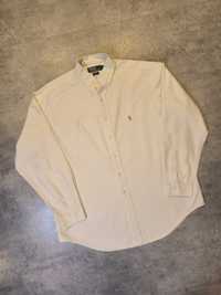 Koszula Biała Ralph Lauren RL Klasyczna Elegancka
