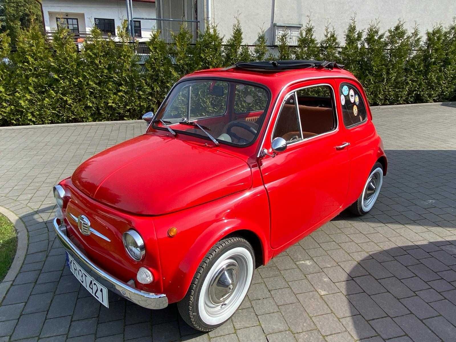 Fiat 500 Nuowa 1968r Zsynchronizowana skrzynia biegów.