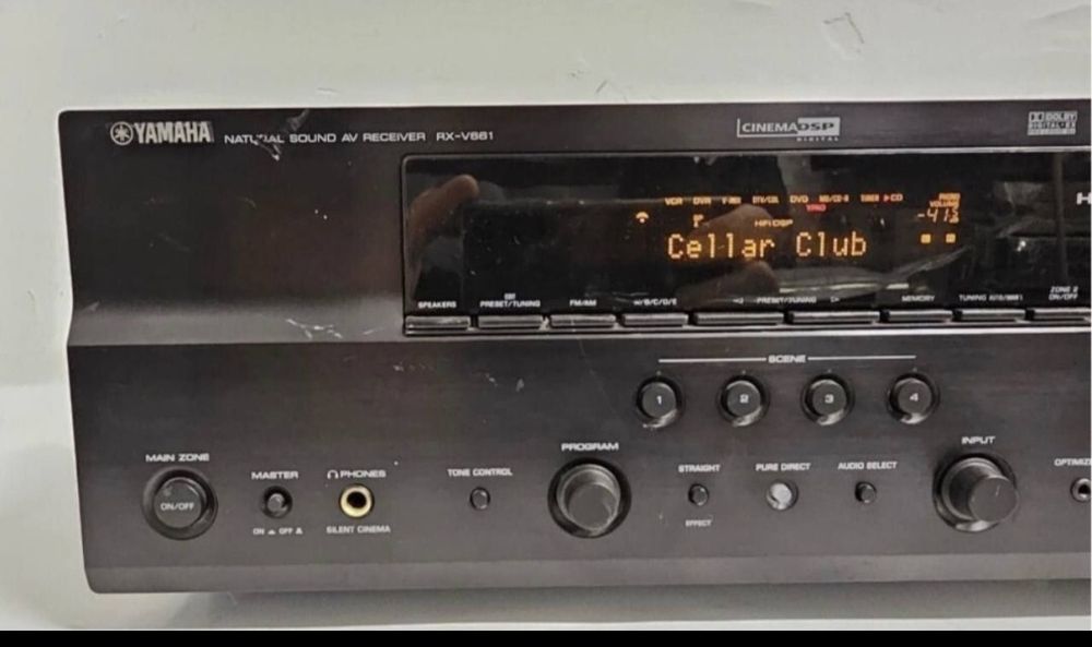 7.1 Am/Fm Amplituner Yamaha Yamaha RX-V 661. HDMI , 140 W/kana