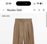 Брюки, штани Massimo Dutti Studio