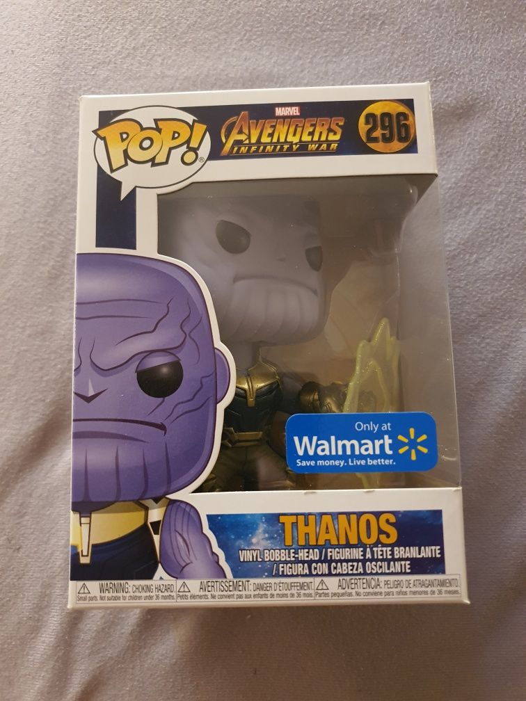 Funko Pop Marvel Avengers Infinity War Thanos Action Pose Walmart Excl