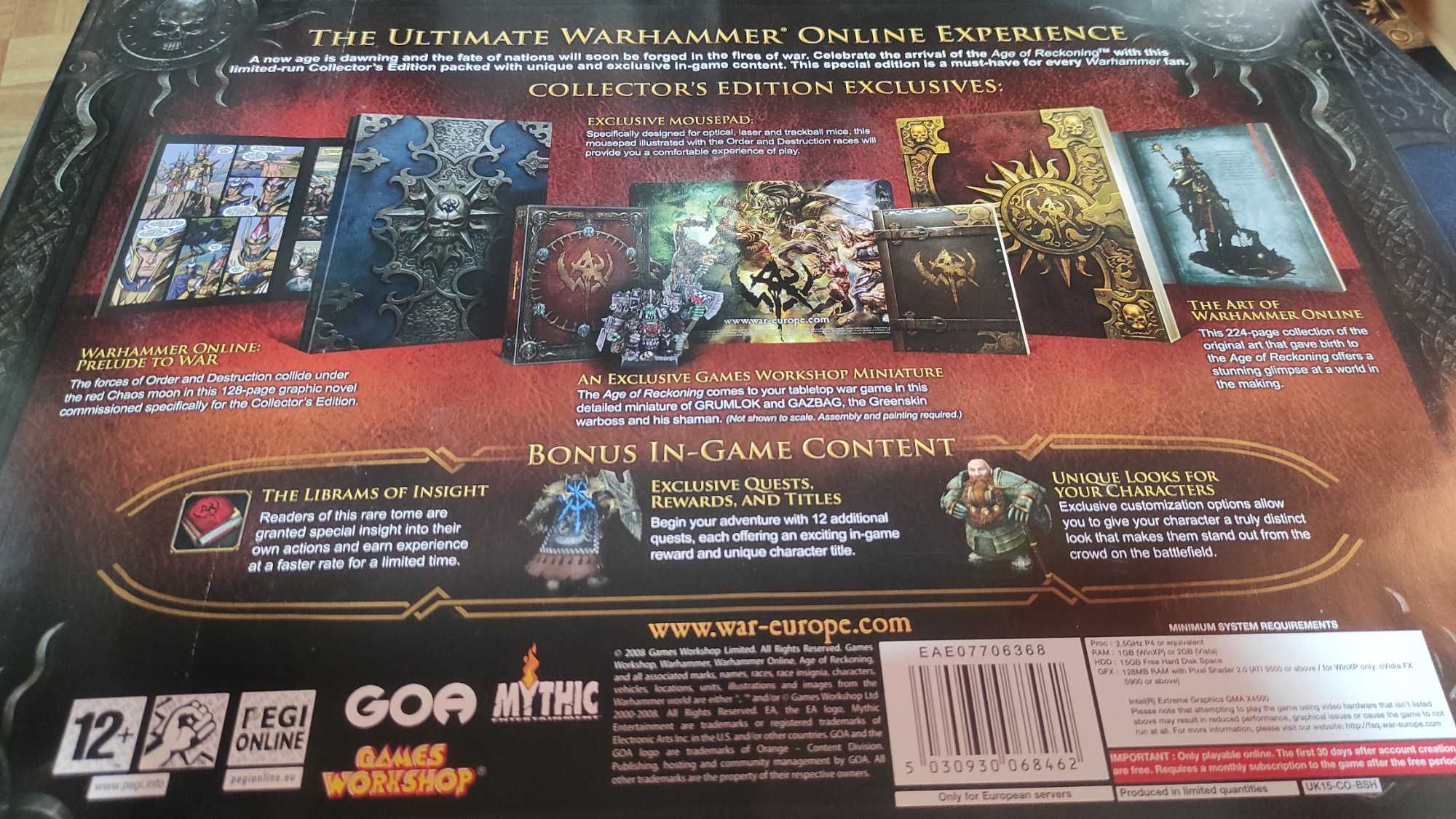 Warhammer Online Age Reckoning Pc