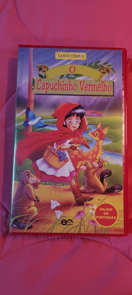 Cassetes - Capuchinho Vermelho, A Gata Borralheira, Marco, Bambi