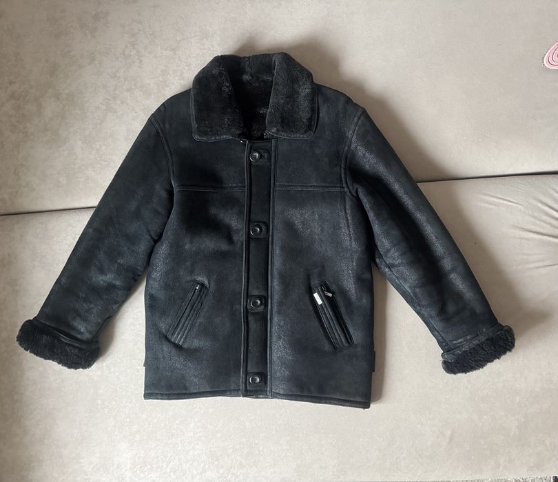 Натуральна чоловіча дублянка