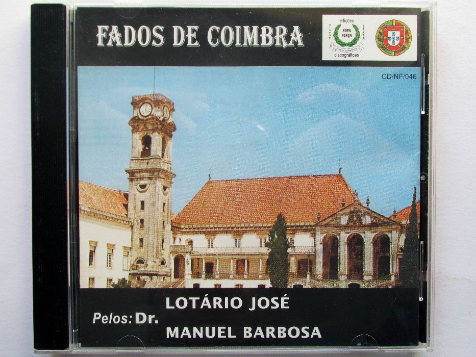 CD - Raridade, Fados de Coimbra com Drs. Lotário José e Manuel Barbosa