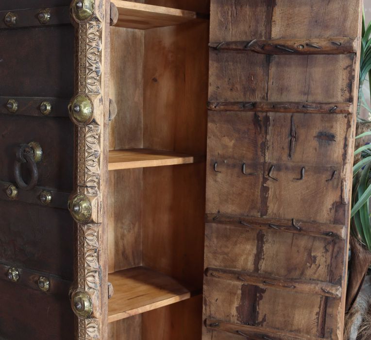 Szafa antyczna indyjska 188x45x100cm BLACK FRIDAY!