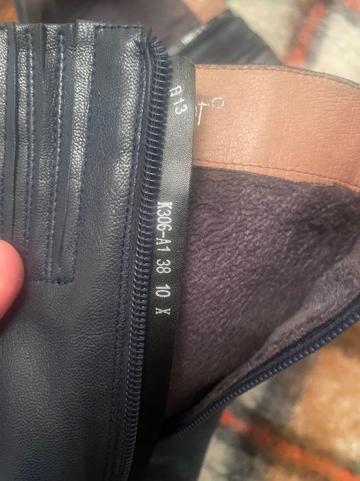 Жіночі кожані черевички