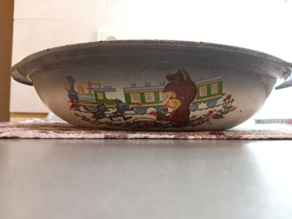 Казан чавунний емальований