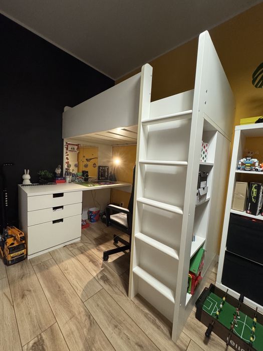 Łóżko piętrowe Ikea Smastad