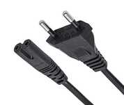 10x kabel zasilający Ósemka 1,8m-2m do radia tv