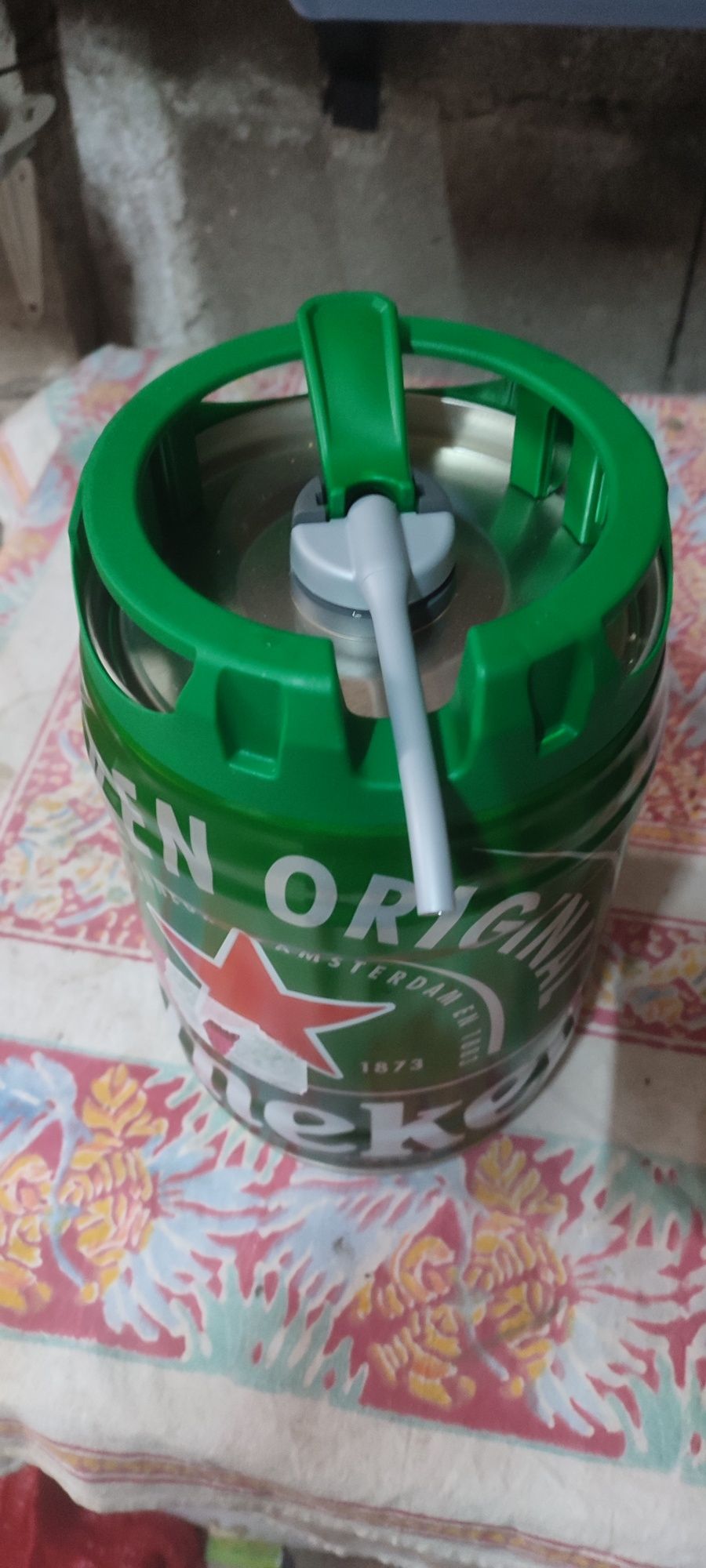 Barril cerveja Heineken