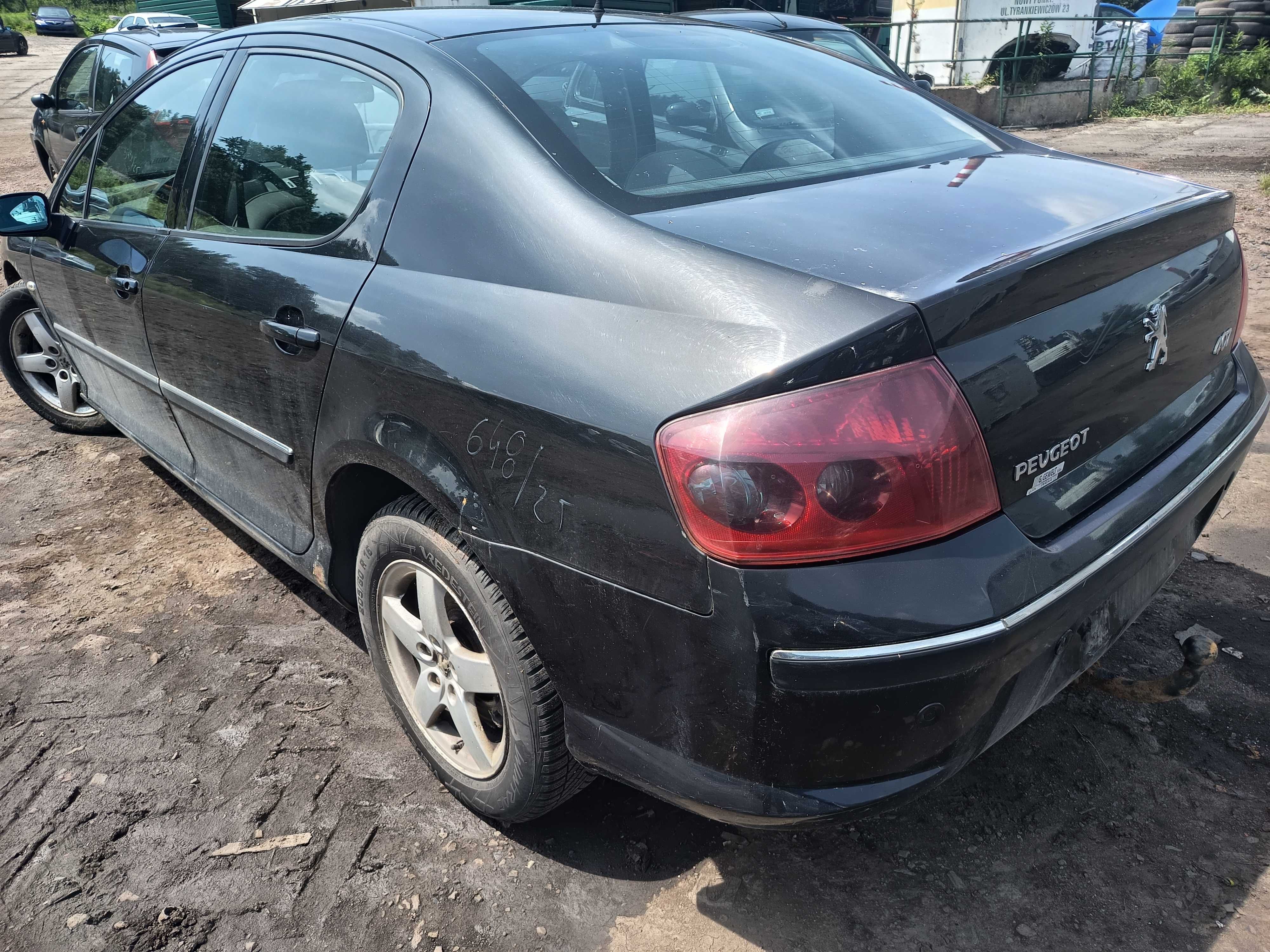 Peugeot 407 EXLD zderzak przedni FV transport/dostawa