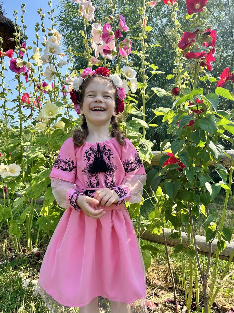 СукняВишиванка Рожева і Синя