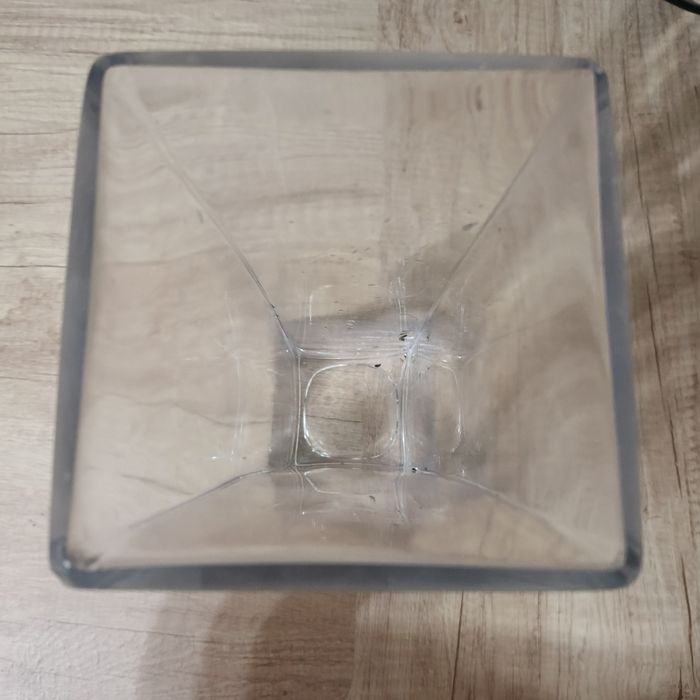 Ваза скляна прозора