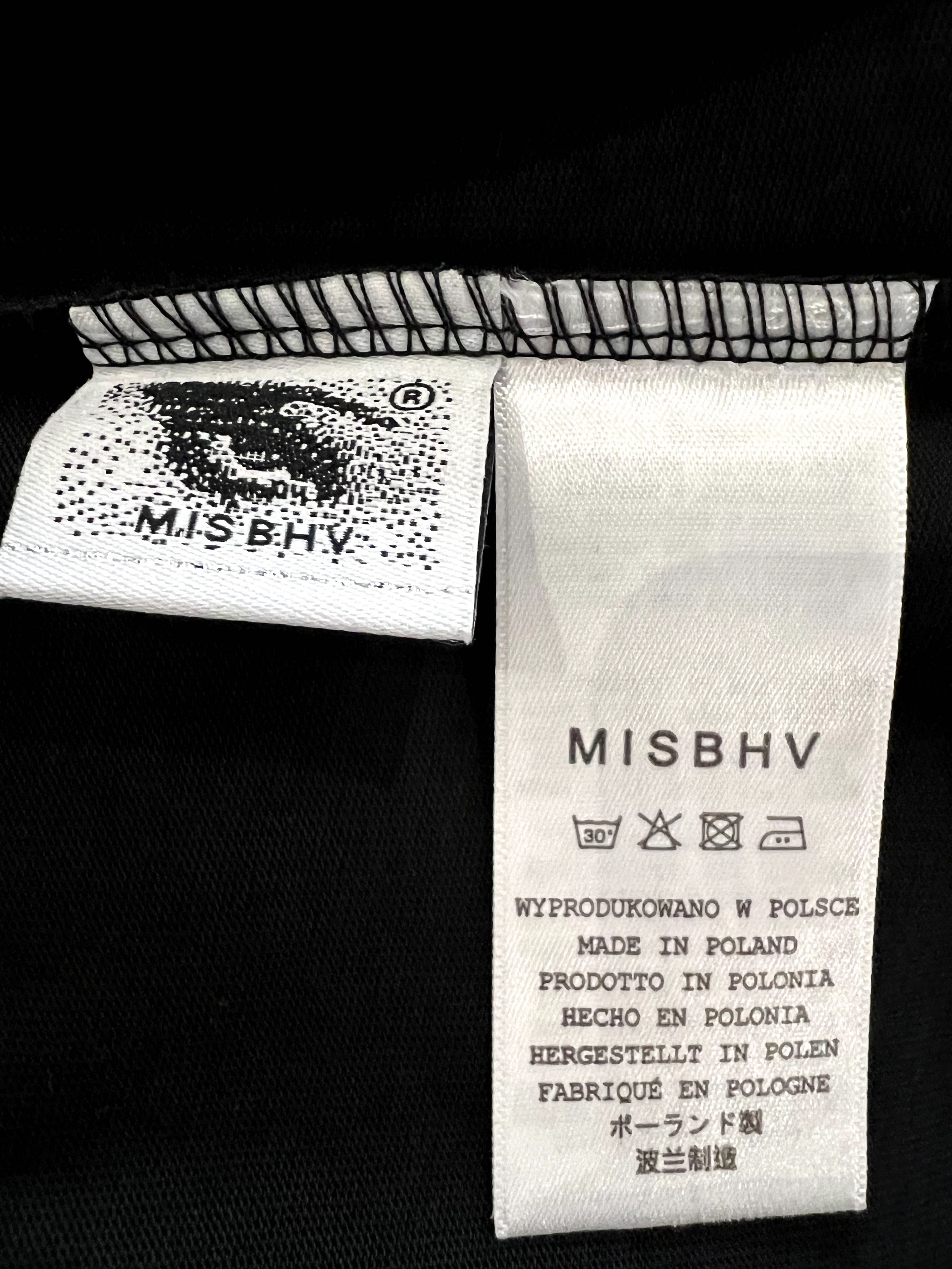 MISBHV - Koszulka 2001 T-Shirt Black/Blue