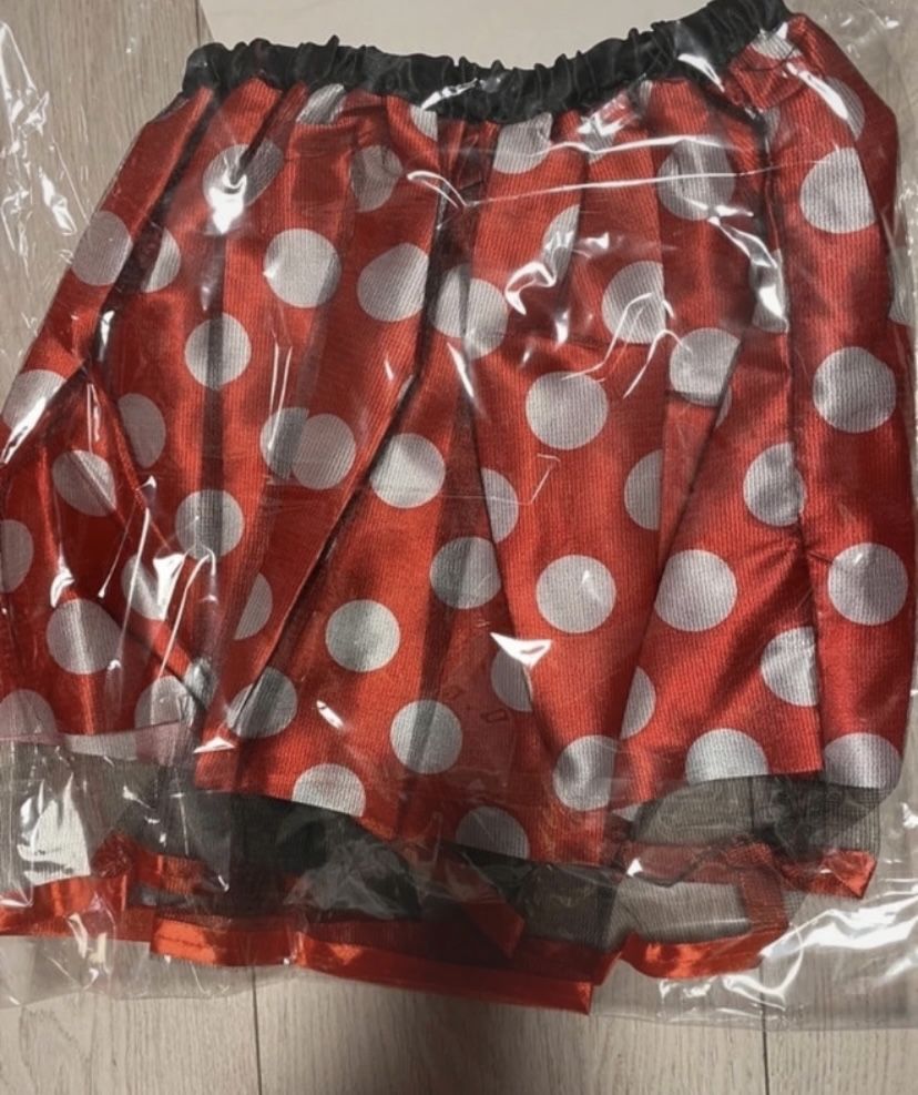 Przebranie dziewczęce myszki minnie mouse na 98-104 cm