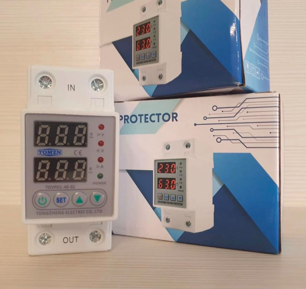 Реле напруги з контролем струму TOMZN TOVPD1-60-EC