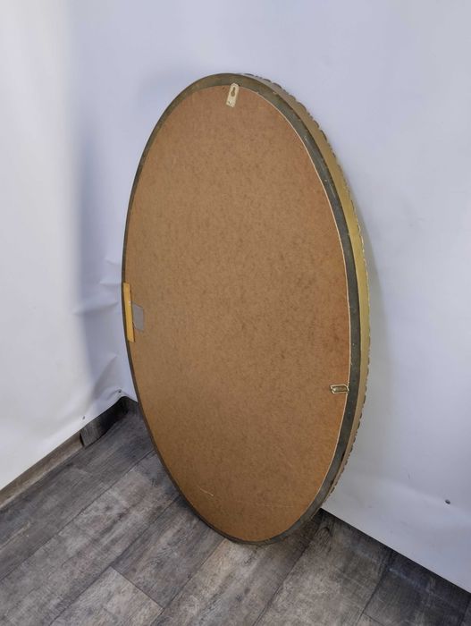 Lustro Dekoracyjne Duże Pozłacane