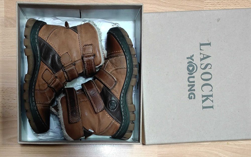 Buty skórzane Lasocki