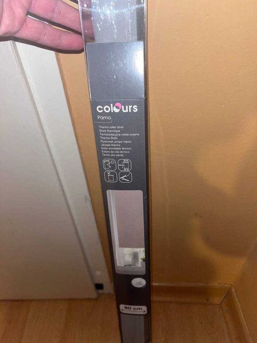Roleta termiczna Colours Pama, 90 cm, termoizolacyjna NOWA!