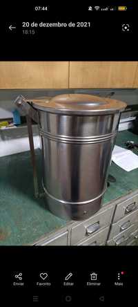 Balde aço inox novo