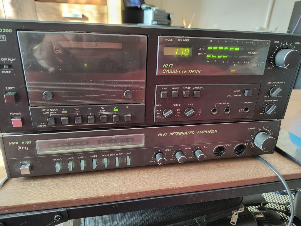 Magnetofon plus wzmacniacz