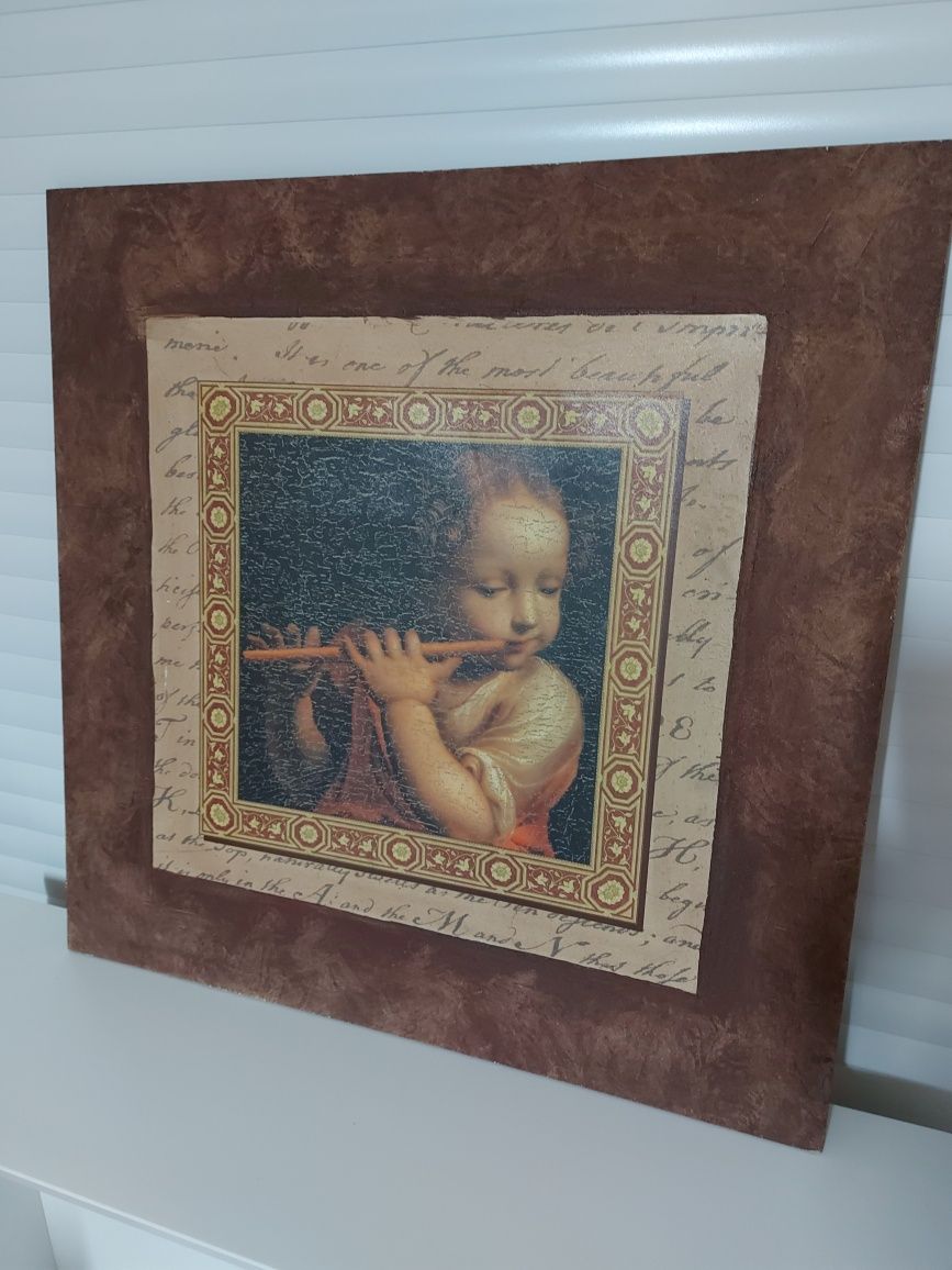 Quadro anjo 60 x 60
