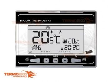 Sterownik Regulator pokojowy ST 290 V3 TECH z podświetleniem przewodow