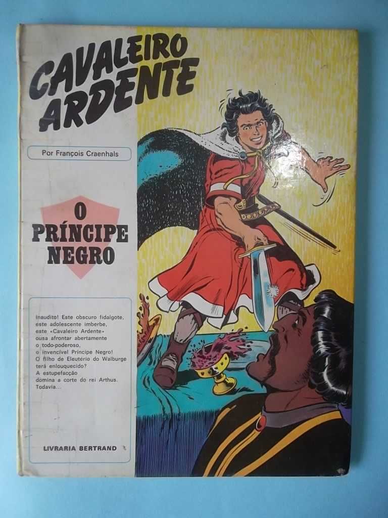 Cavaleiro Ardente - 4 volumes Difusão Verbo / Bertrand capa dura