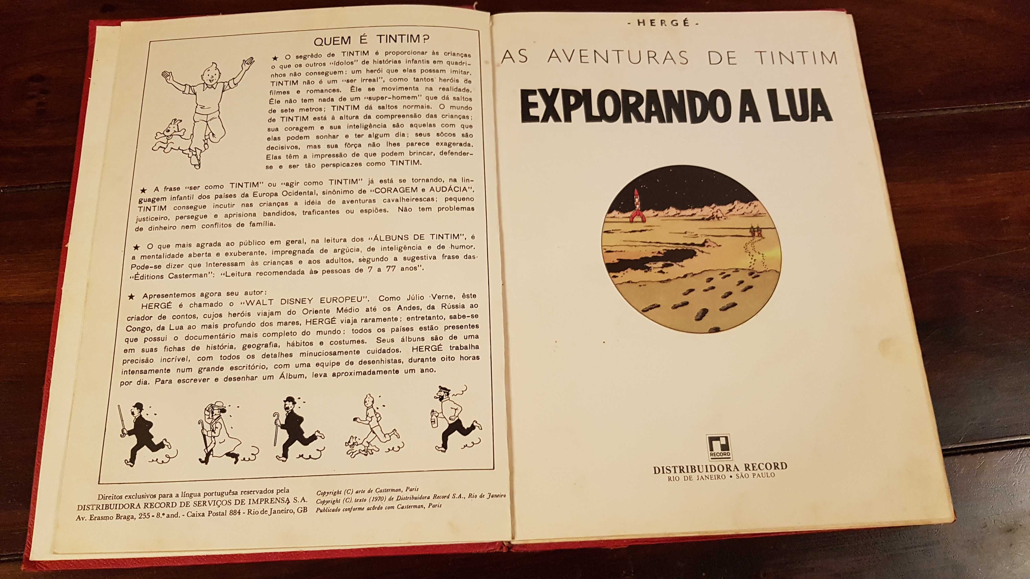 As Aventuras de Tintim - Explorando a Lua