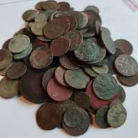 Мідні монети старовині на опити