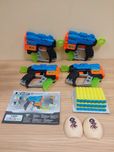 Wyrzutnia ZURU X-SHOT Dino Attack Striker pistolety 4x A N22