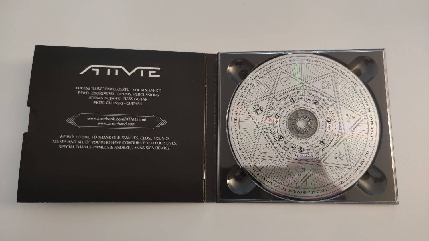 ATME - State of necessity CD