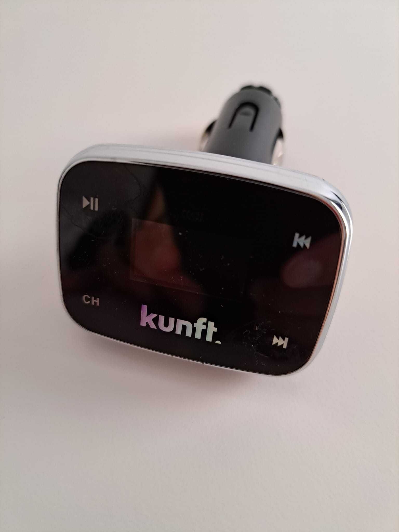 Transmissor FM  KUNFT + Cabo Jack 3.5mm