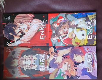 Manga Enra z piekła rodem, tomy 1-4