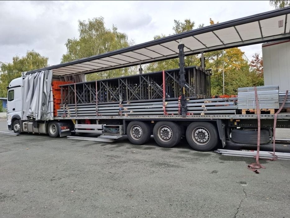 Regał paletowy  wys 750 cm x gł 110 cm