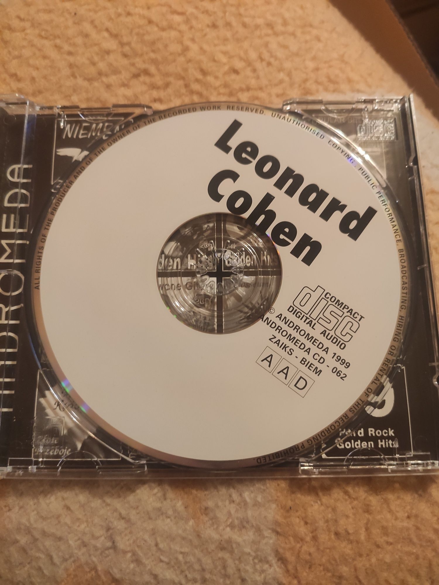 Leonard Cohen Golden Hits Andromeda CD