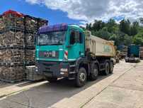 Самоскид MAN TGA 35.430 колісна формула 8x6 Друга вісь гідродрайв 2006