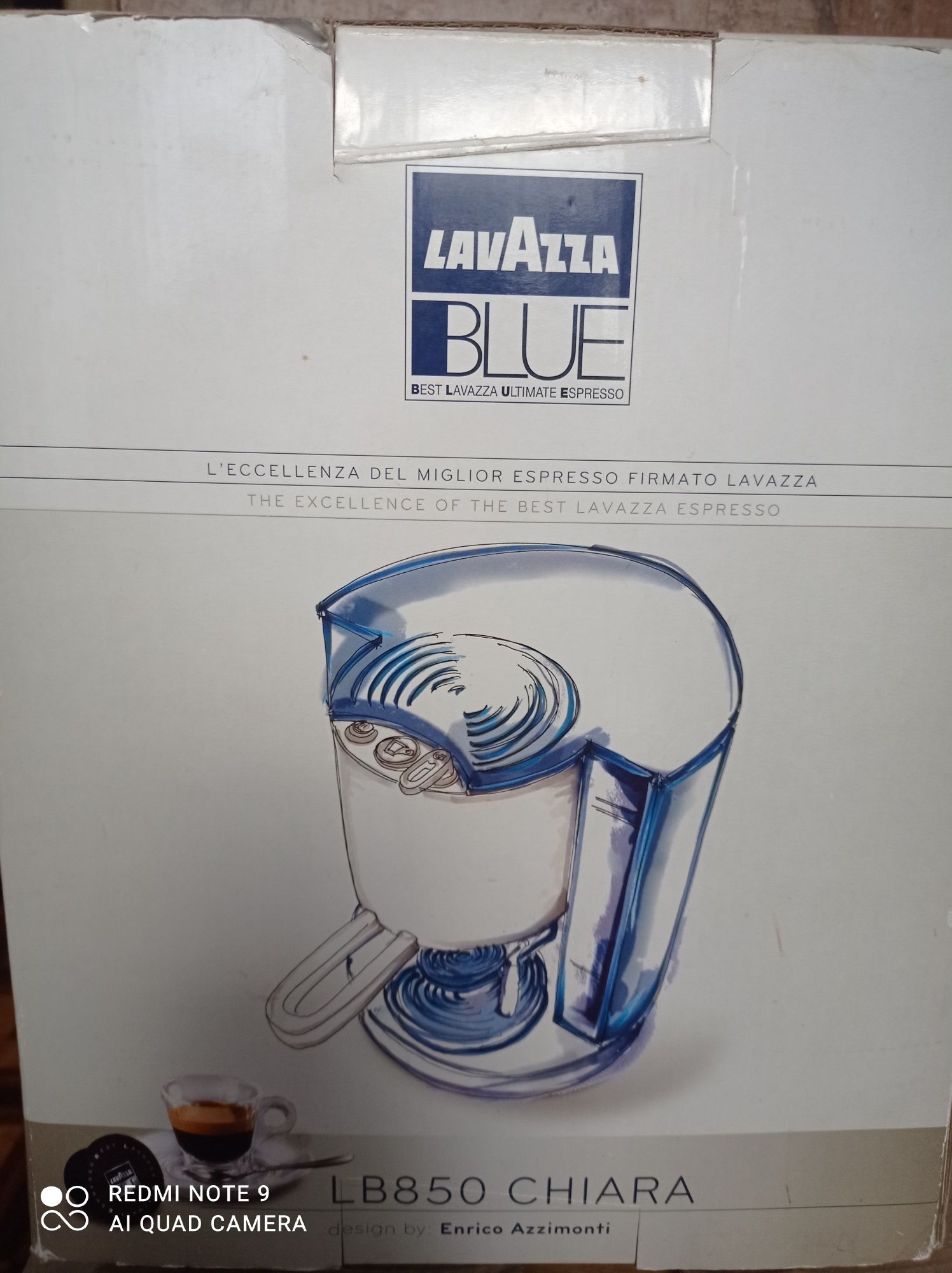 Капсульная кофемашина Lavazza BLUE 850