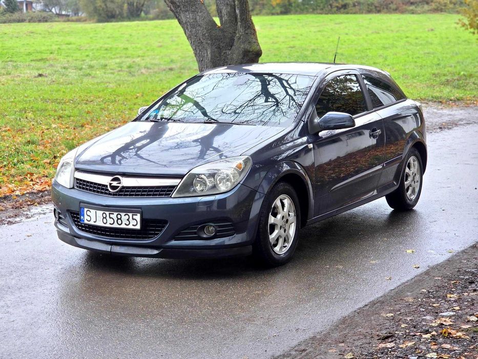 Opel Astra GTC 2007r. 1.6 106KM Klimatyzacja, Tempomat, Nowe opony!