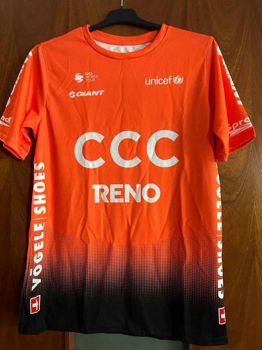 Nowa koszulka rowerowa XL DMTEX Sport, CCC z imieniem Sebastian/Artur